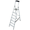 KRAUSE SAFETY drabina aluminiowa 7 stopni z PÓŁKĄ KRAUSE SAFETY drabina aluminiowa 7 stopni z PÓŁKĄ